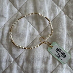 ENewton Joy Delicate Pearl and Gold Bead Bracelet